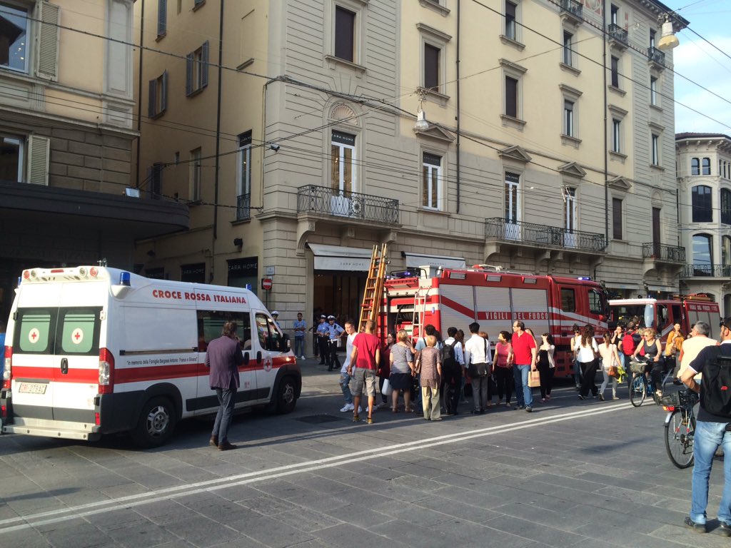 L'esplosione In Via Fossalta A Bologna 