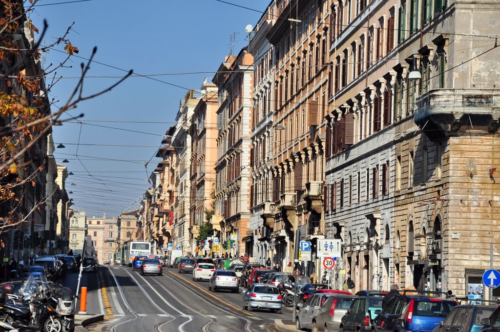 via napoleone III terrazzo incendio