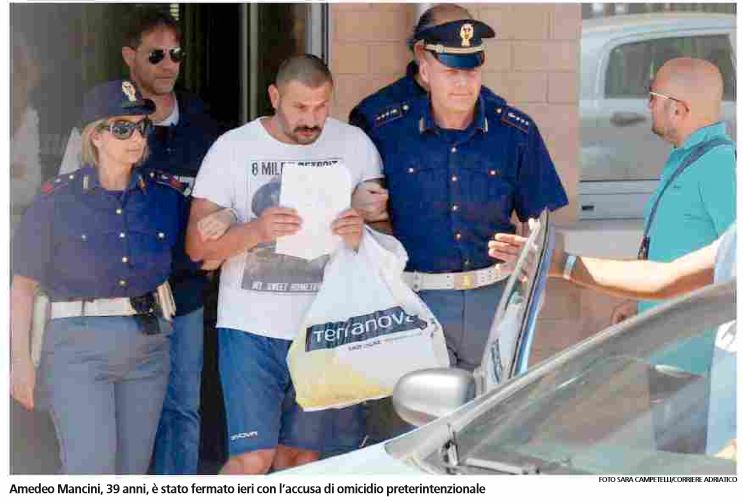 Amedeo Mancini: le parole a Libero dell'omicida di Fermo preview