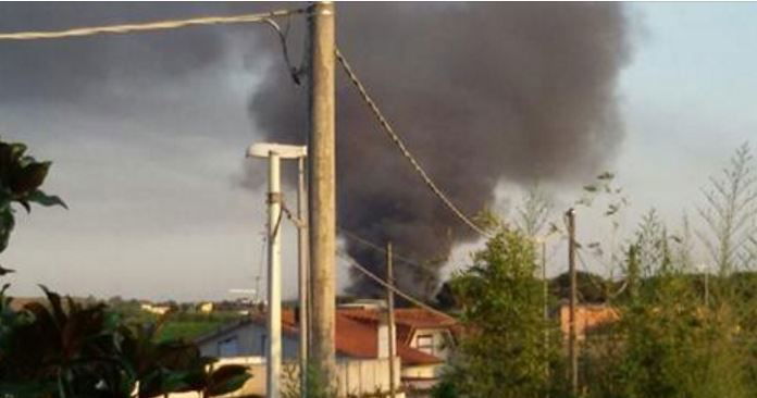discarica cecchina ronciglione nube tossica
