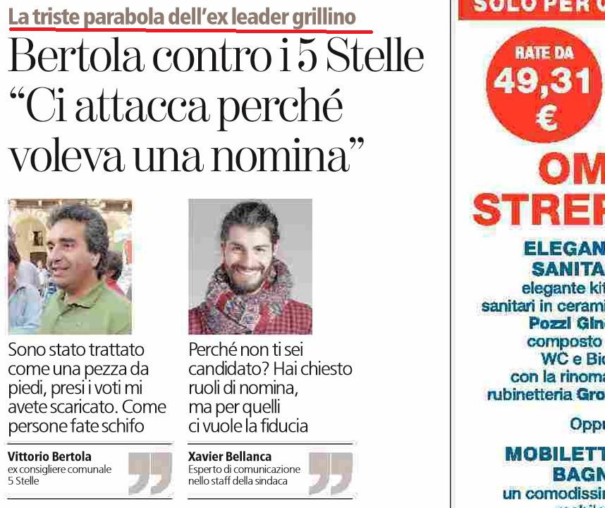 Cosa c'è dietro la polemica di Vittorio Bertola contro Chiara Appendino article-post