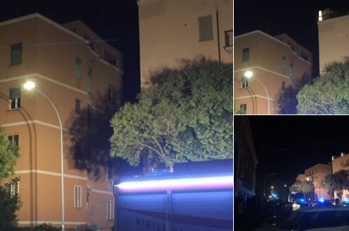 palazzina crollata ponte milvio via della farnesina roma