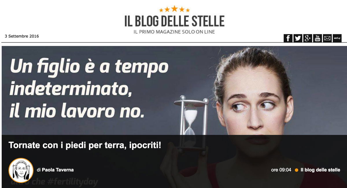 La lettera aperta di ACT a Paola Taverna article-post