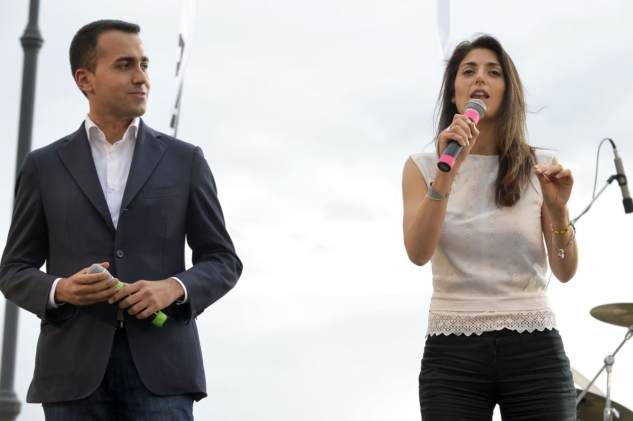 virginia-raggi-luigi-di-maio-casaleggio