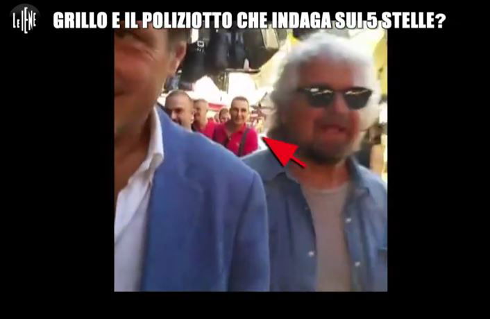 Beppe Grillo e il poliziotto della Digos article-post