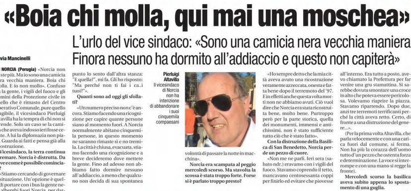 «Il terremoto? Boia chi molla» article-post