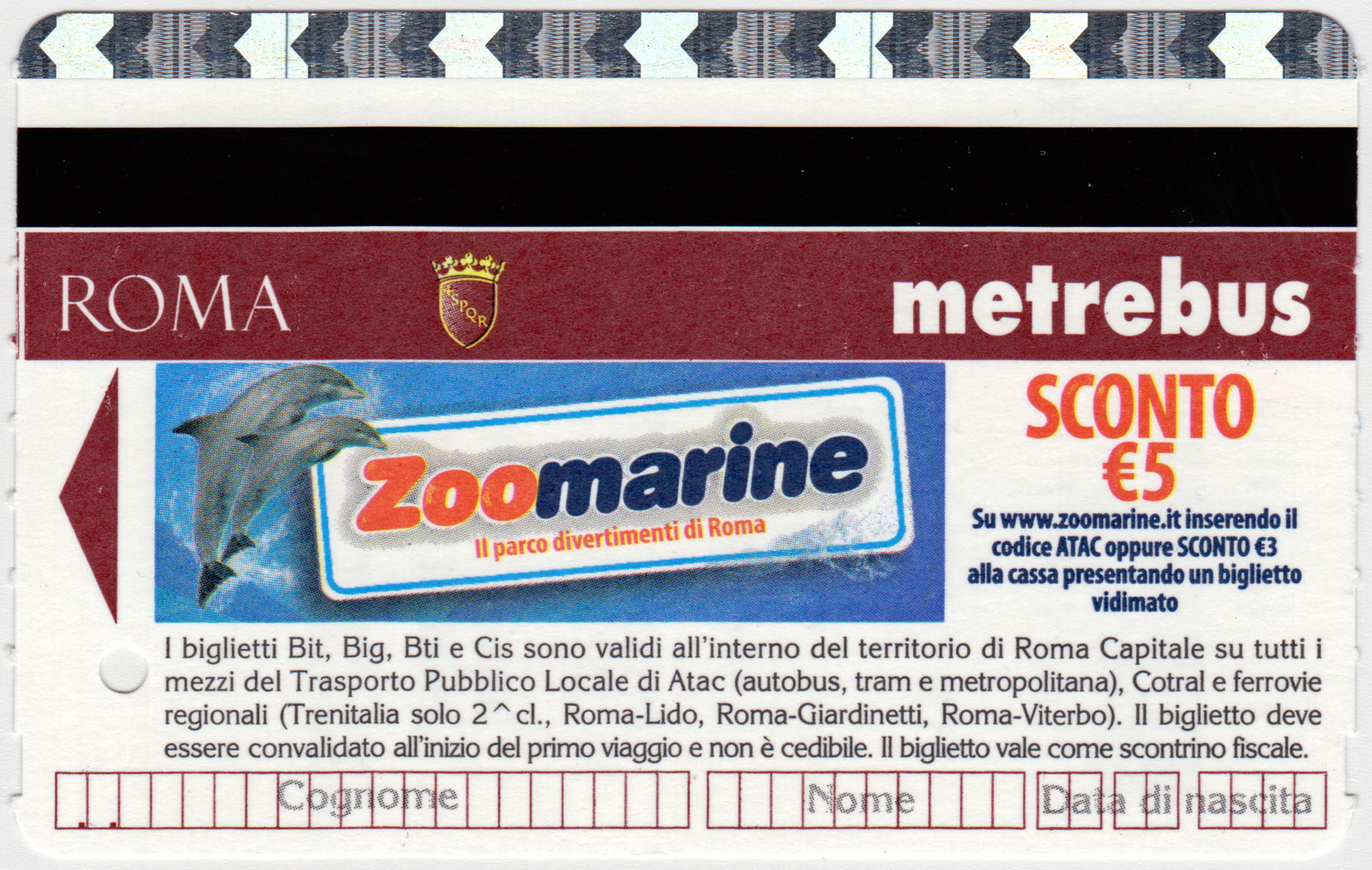 metrebus atac ferrovie