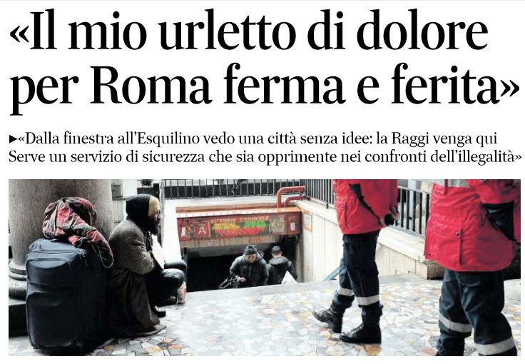 Roma ferma: l'appello di Paolo Sorrentino a Virginia Raggi article-post