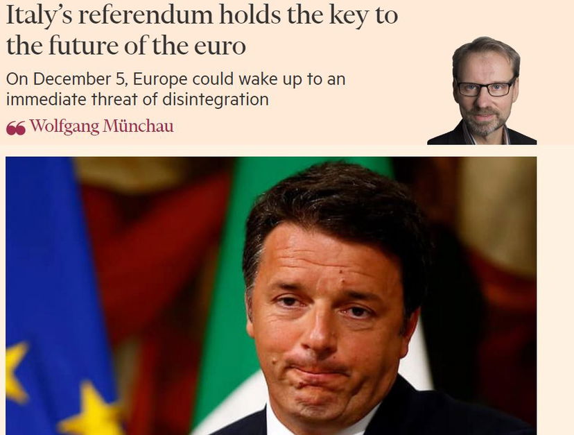«Referendum, se vince il no Italia fuori dall'euro» article-post