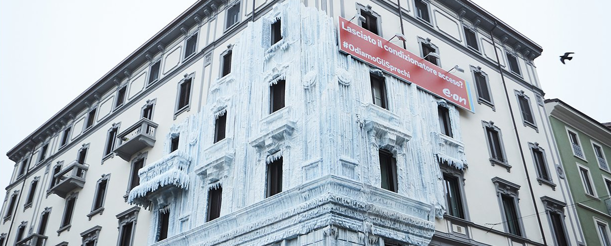 #odiamoglisprechi: il palazzo ghiacciato a Milano contro lo spreco di energia article-post