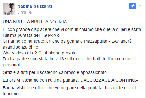Piazza Pulita "chiude" il TG Porco di Sabina Guzzanti article-post