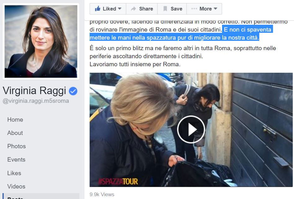 Le mani nella monnezza di Virginia Raggi article-post