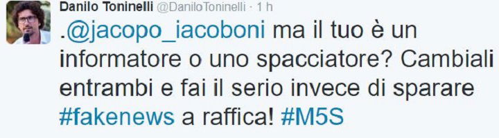 Danilo Toninelli e lo spacciatore di Iacoboni article-post