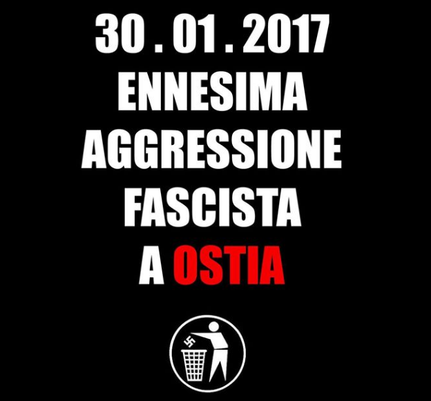 aggressione casa pound diego gianella alternativa onlus