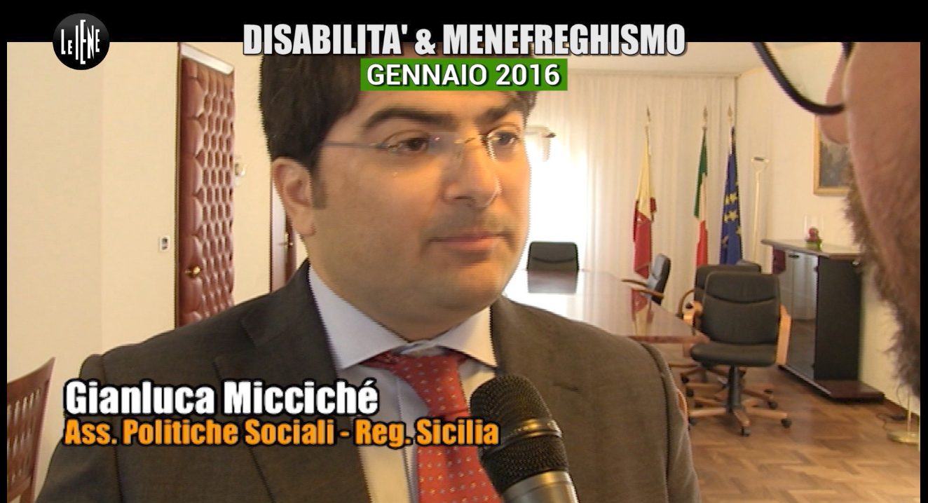 gianluca miccichè alessio gianluca iene disabilità - 3