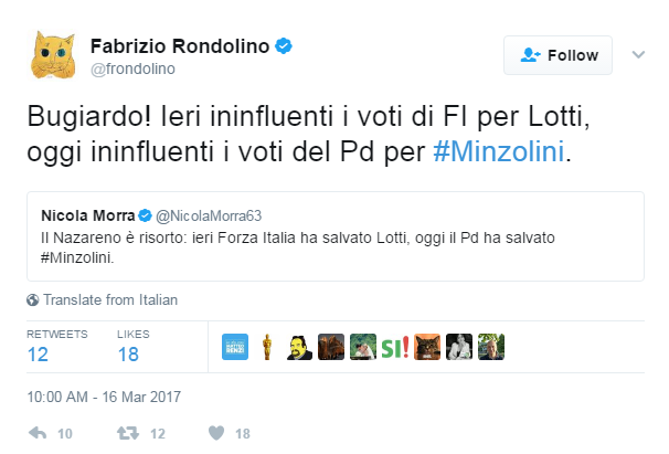 Augusto minzolini decadenza voto - 2