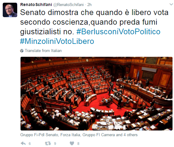 Augusto minzolini decadenza voto - 4