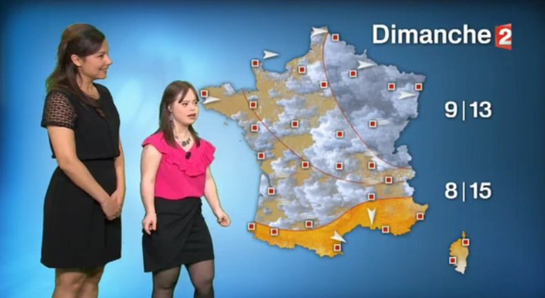 Mélanie Ségard: la ragazza affetta da sindrome di Down che fa il record di ascolti in TV article-post