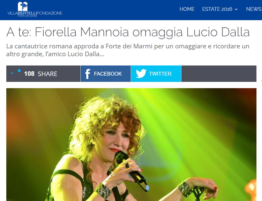 La lettera su Fiorella Mannoia che snobba i fans non paganti article-post