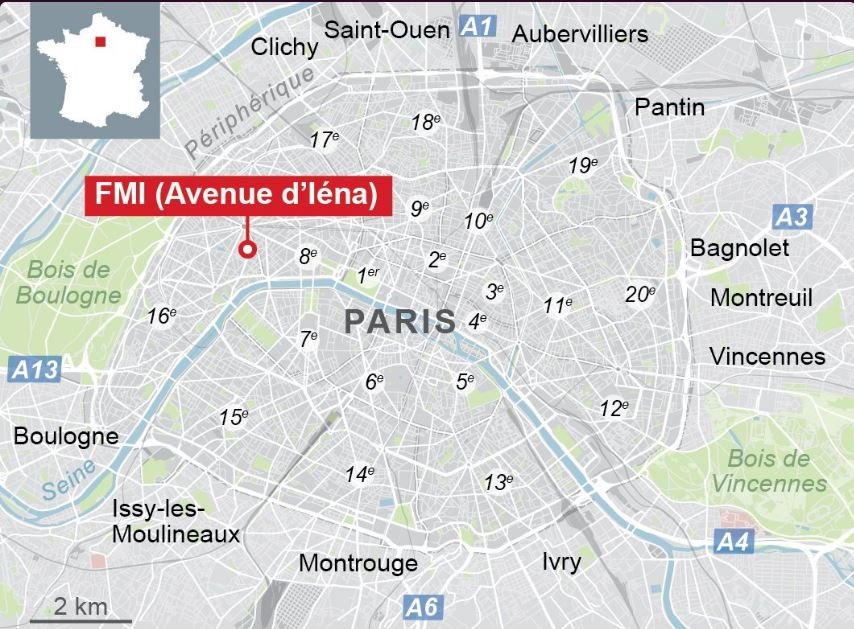 fmi esplosione lettera bomba parigi