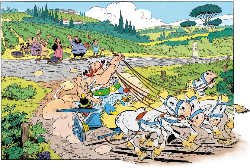 «Asterix e la corsa d'Italia» è il nuovo album dei Galli di Goscinny e Uderzo article-post