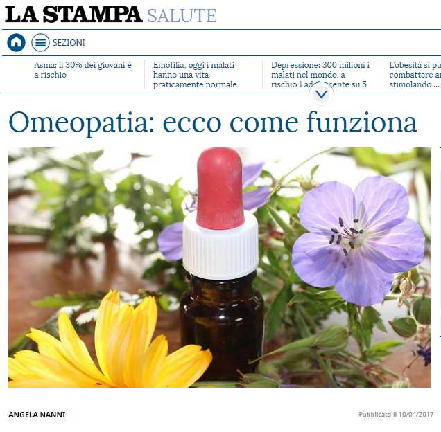 la stampa omeopatia - 2