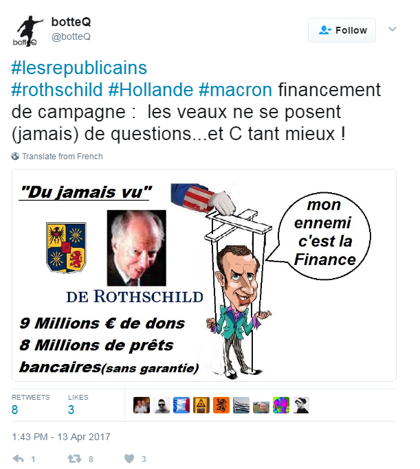 macron rothschild complotto presidenziali francesi le pen - 3