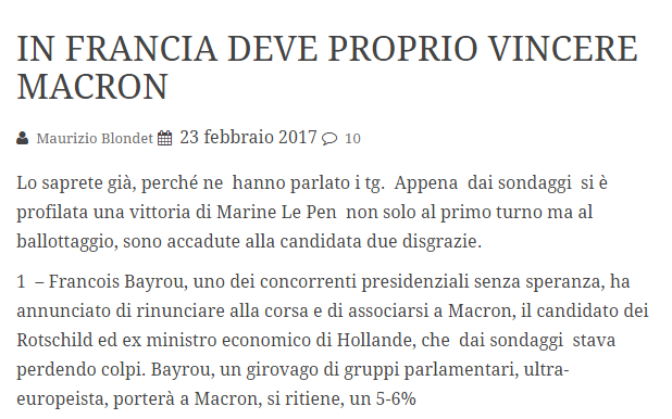 macron rothschild complotto presidenziali francesi le pen - 4