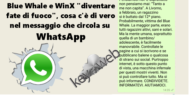blue whale whatsapp italia - 1