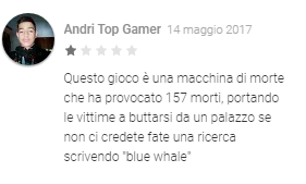 blue whale whatsapp italia - 4