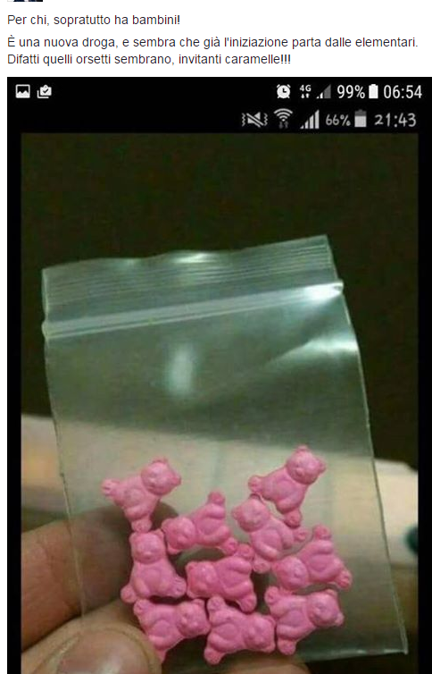 droga orsetti rosa ecstasy allarme whatsapp - 3