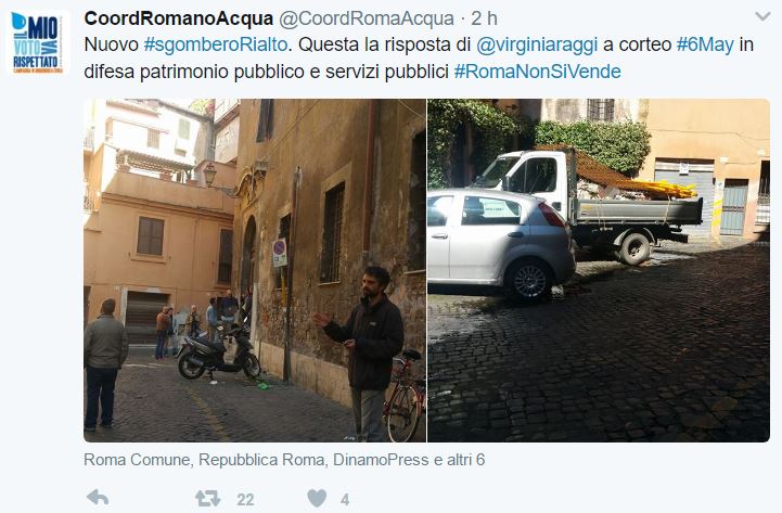 Il secondo sgombero per la sede del Forum Acqua Pubblica del Rialto article-post
