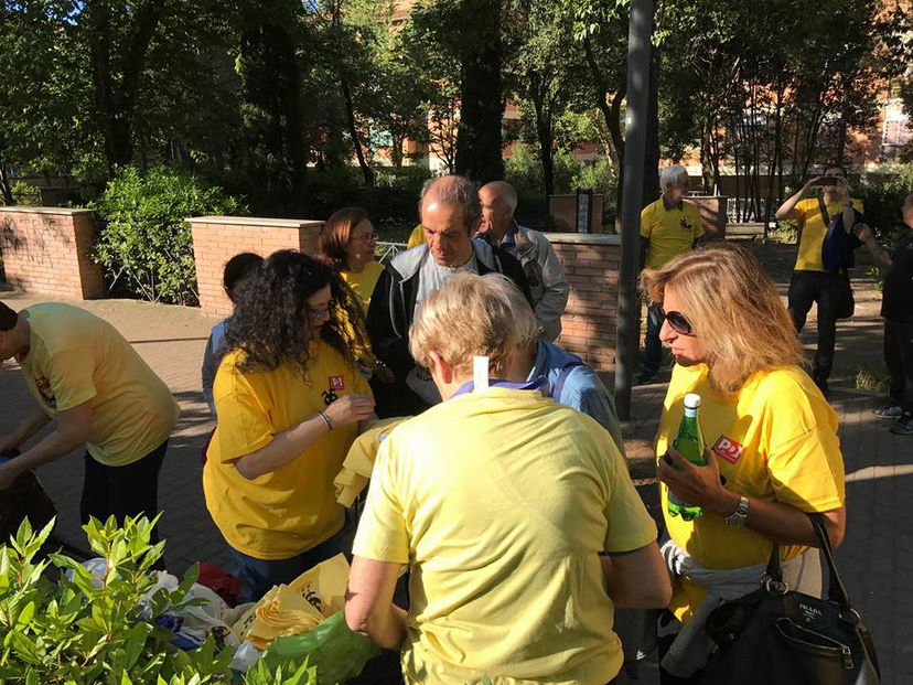 Le magliette gialle del PD e il curioso caso del Parco della Resistenza preview