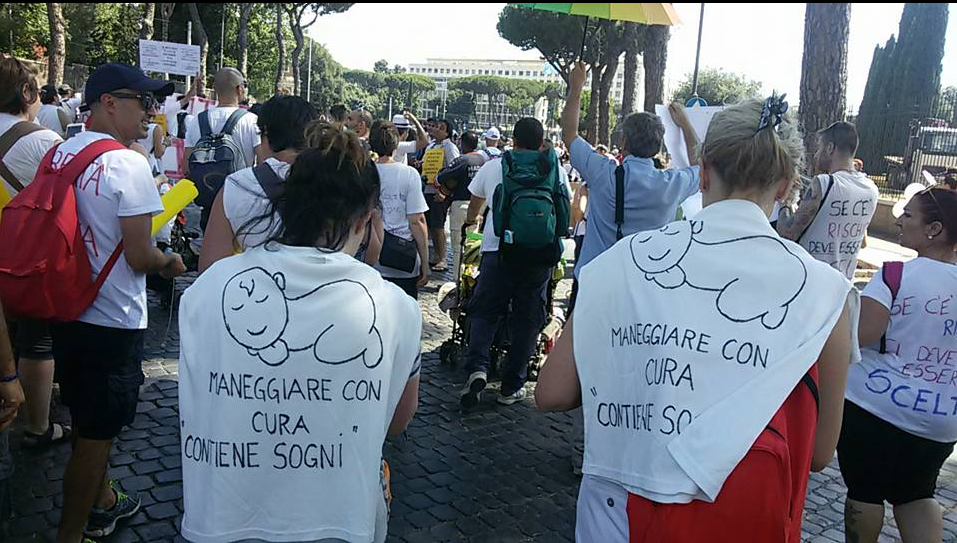 free vax roma manifestazione -1