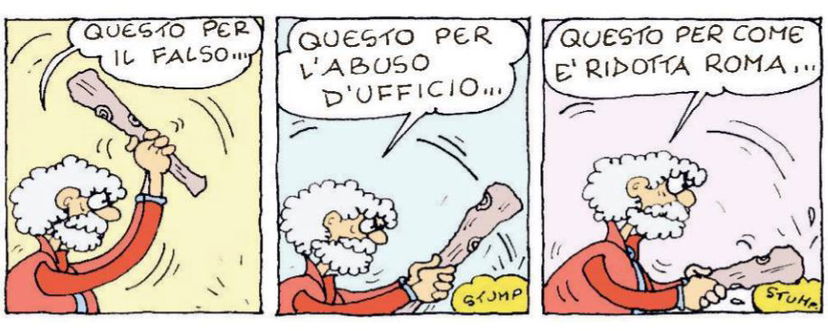 La fantastica striscia di Ellekappa su Beppe Grillo e Virginia Raggi article-post