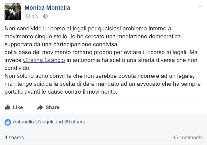 cristina grancio monica montella