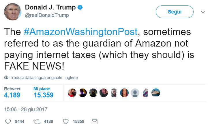 Perché anche oggi Donald Trump si è arrabbiato con il Washington Post article-post