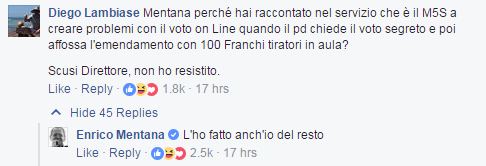 enrico mentana m5s legge elettorale - 2