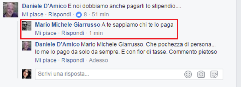 E il senatore Giarrusso insulta gli utenti nello status delle scuse di Airola article-post