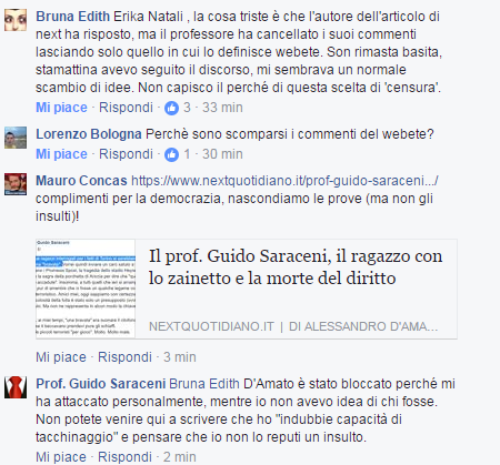 guido saraceni professore diritto università teramo