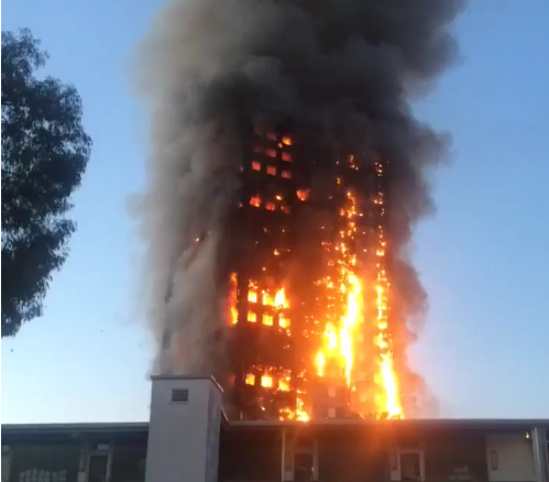 incendio grenfell tower londra - 2