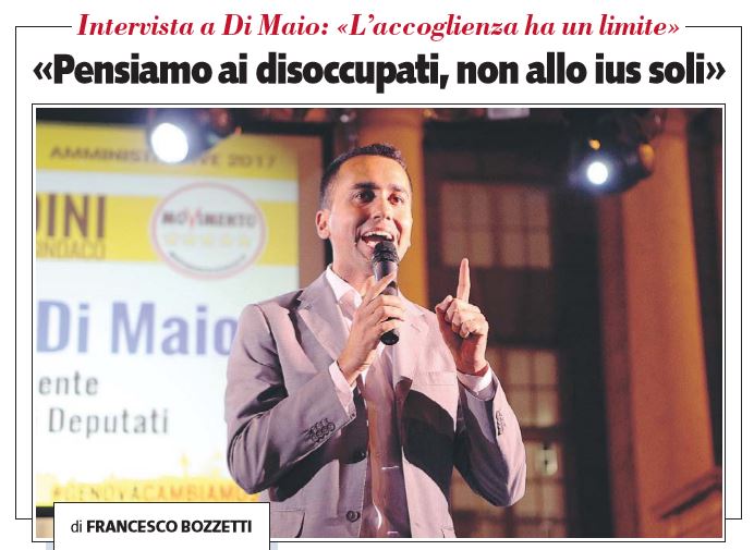luigi di maio libero