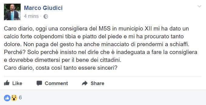 La consigliera che prende a calci il consigliere al Municipio XII article-post