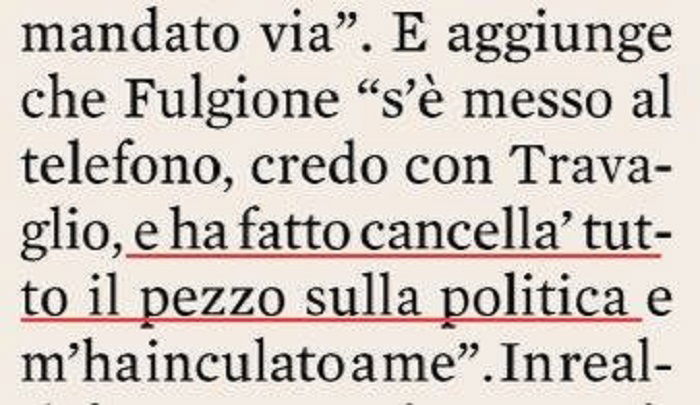 Il metodo Travaglio applicato a Travaglio article-post