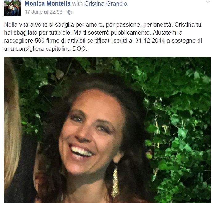 monica montella cristina grancio