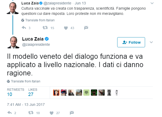 veneto zaia obbligo vaccinale decreto lorenzin vaccini obbligatori - 4