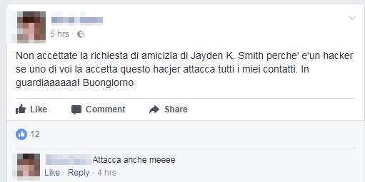 Jayden K. Smith hacker profili fb - 1