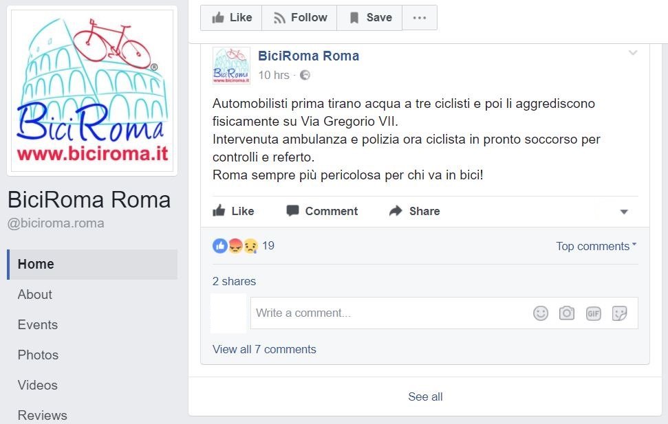 biciroma roma ciclisti