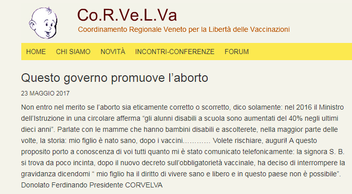 corvelva free vax decreto vaccini obbligatori - 3