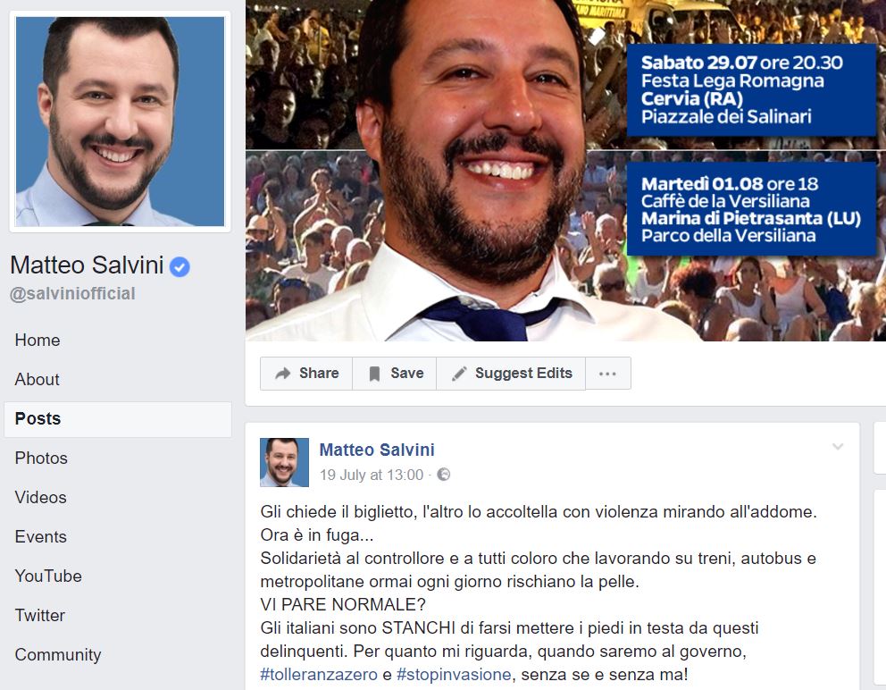 davide feltri matteo salvini